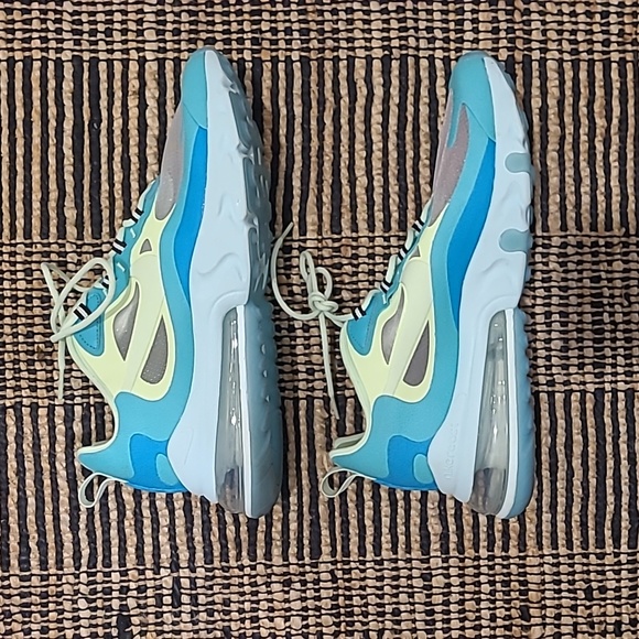 NIKE AIR MAX 270 REACT PSYCHEDELIC ART SNEAKERS - Picture 4 of 9
